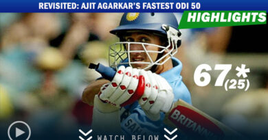 ajit agarkar fastest odi 50 for India