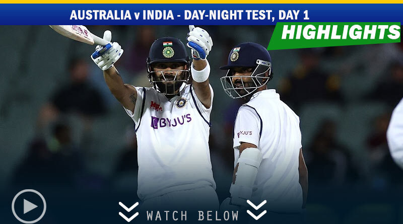 Australia v India Highlights