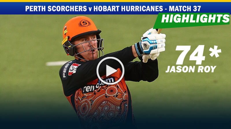 BBL Highlights: Scorchers v Hurricanes