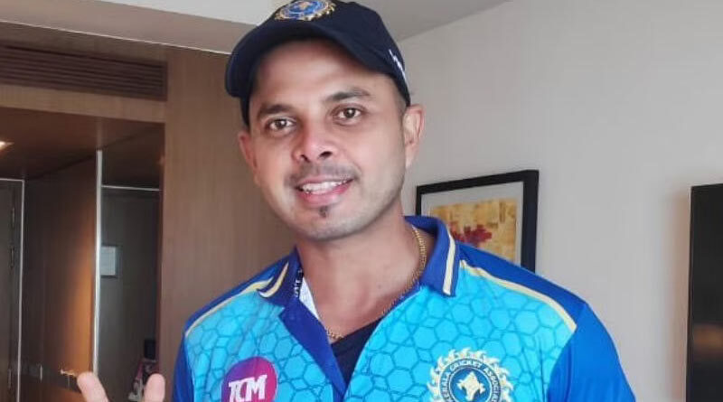 Sreesanth in Kerala uniform for Syed Mushtaq Ali Trophy