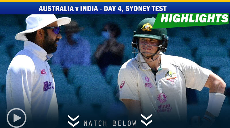 Australia v India highlights, Day 4