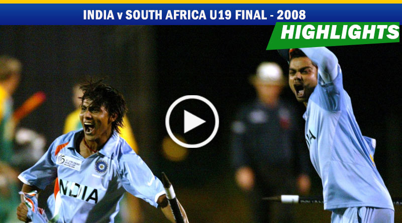 Watch India V South Africa Icc U19 World Cup Final 08 Highlights