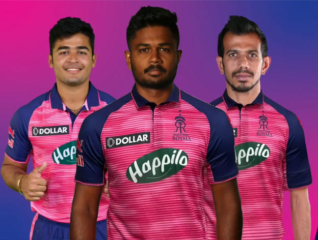 Rajasthan Royals new jersey for IPL 2022