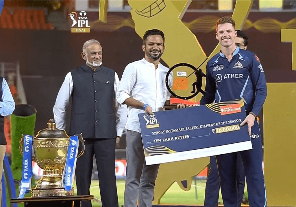IPL 2022 Awards: Lockie Ferguson delivered a 157.3 kmph delivery in the finals (PC: Hotstar)
