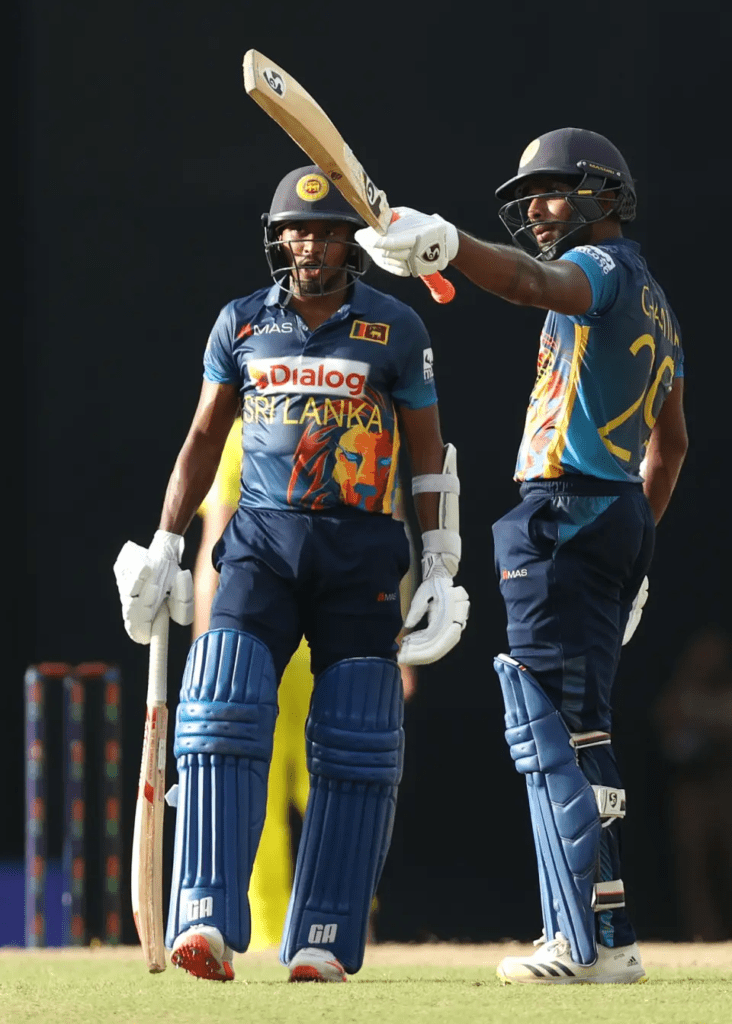 Sri Lanka vs Australia 5th ODI - Chamika Karunaratne smacked his maiden ODI fifty (PC: Getty Images)