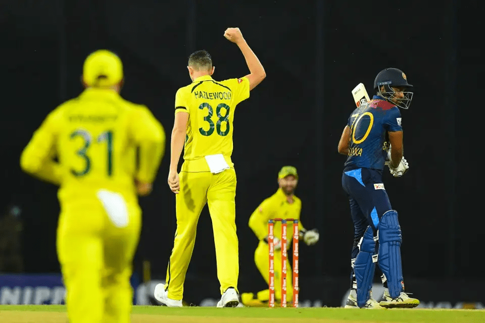 Sri Lanka vs Australia 1st T20I highlights: Josh Hazlewood picked 4 wickets (PC: Getty Images)