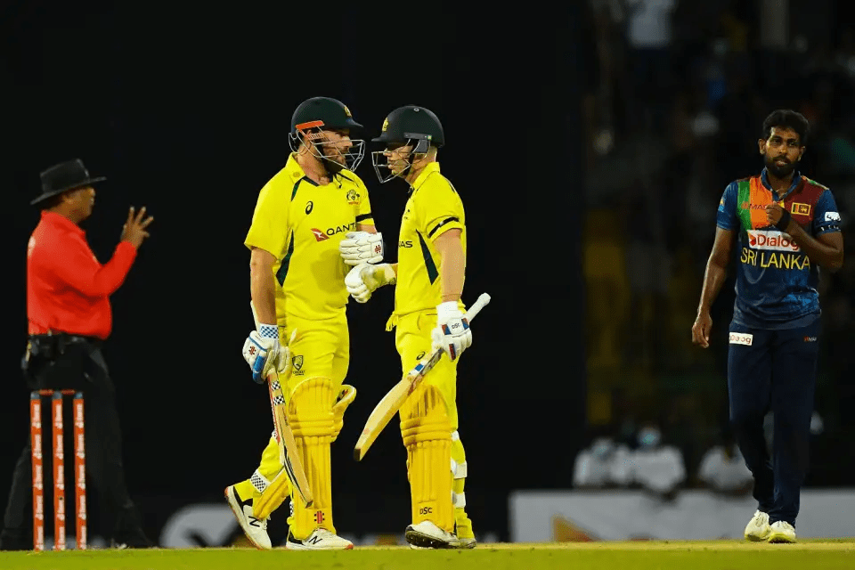 Sri Lanka vs Australia  - Warner and Finch put on their 4th century opening stand in T20Is (PC: Getty Images)